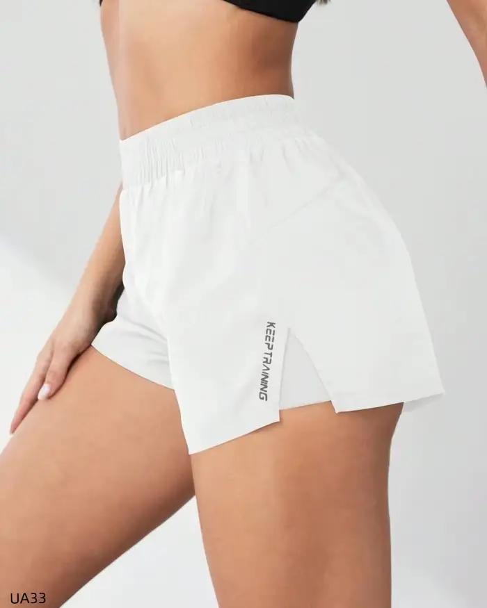Nouveaux shorts de course 2 en 1 pour femmes