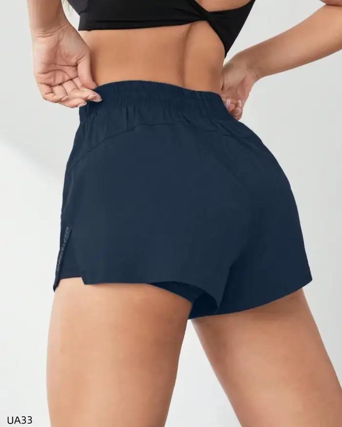 Nouveaux shorts de course 2 en 1 pour femmes