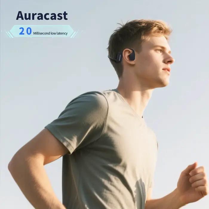 Casque audio à conduction osseuse Bluetooth 5.4 avec AptX HD/LL