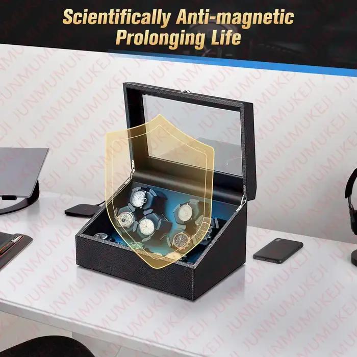 Boîte de remontoir de montre pour montres automatiques