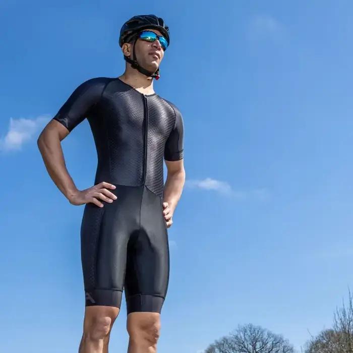 Sila hommes Tri costumes vêtements de course athlète professionnel Triathlètes formation ou compétition de patins moyens patinage à roulettes Tri costume