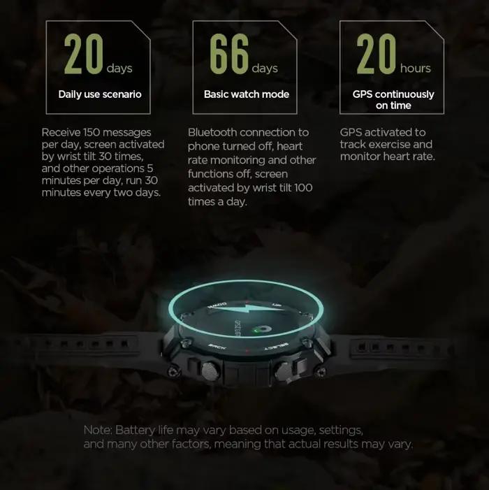 Amazfit T rex Pro montre intelligente GPS