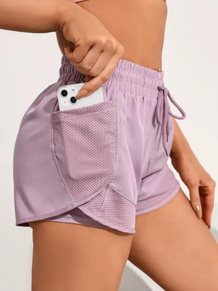Shorts de course 2 en 1 pour femmes