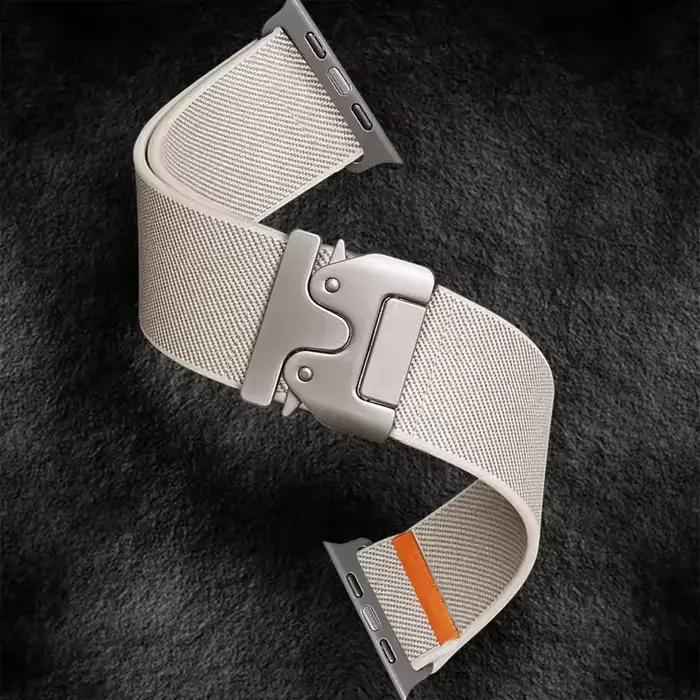 Bracelet de Parachute pour Apple Watch 10 bandes 40mm 44mm 46mm 49mm 45mm 41mm