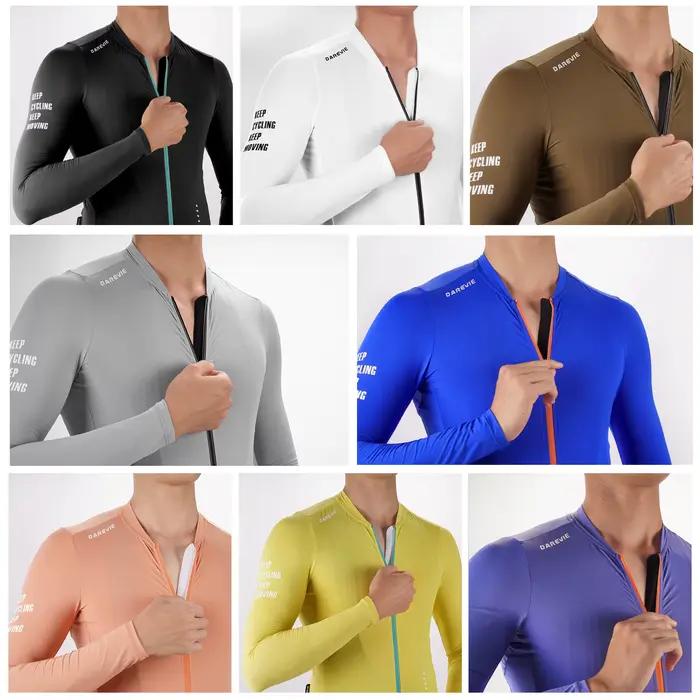 DAREVIE Maillot de cyclisme anti-UV éventuelles F 50 + pour homme et femme