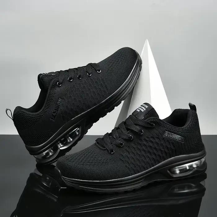 Chaussures de course légères à lacets pour hommes