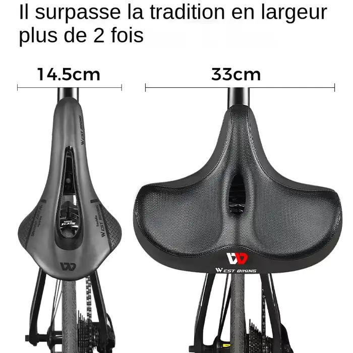 WEST BIKING – selle de vélo ergonomique et souple