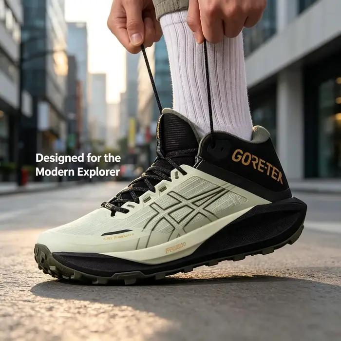 ASICS Gel-Trabuco Cross Country Fitness Training Cushion Chaussures de course pour hommes 1011C085-300