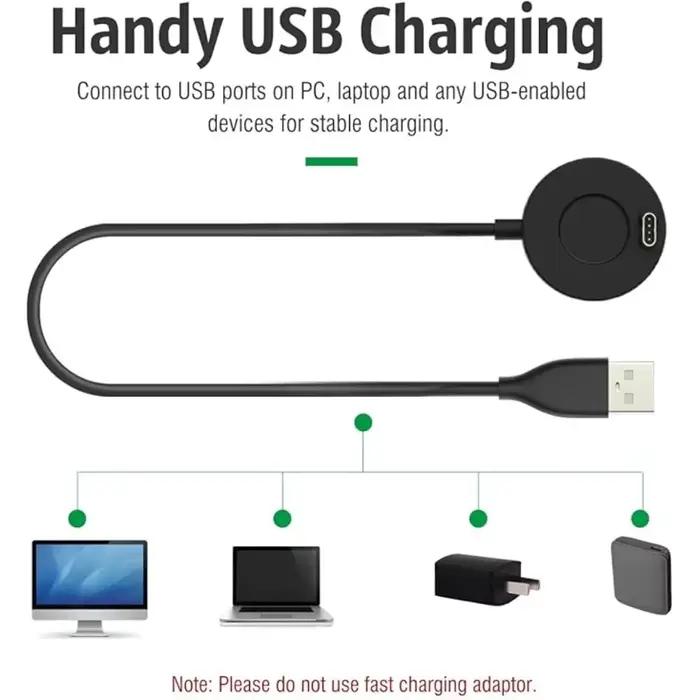 Chargeur compatible avec Garmin Fenix 5/5S/5X/6/6S/6X/7/7S/7X
