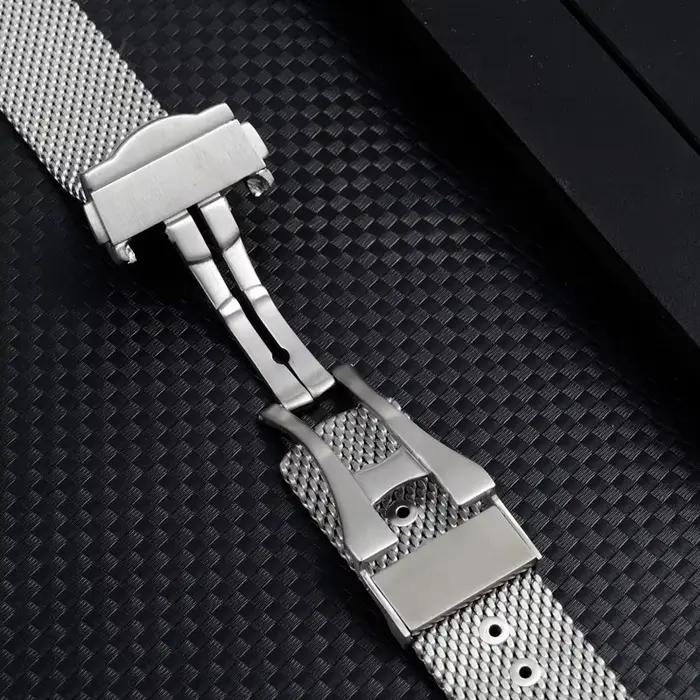 Haima 300 Super Master 007 bracelet de montre pour Omega hommes extérieur étanche acier raffiné observateur Milan maille ceinture 20mm bracelet de montre