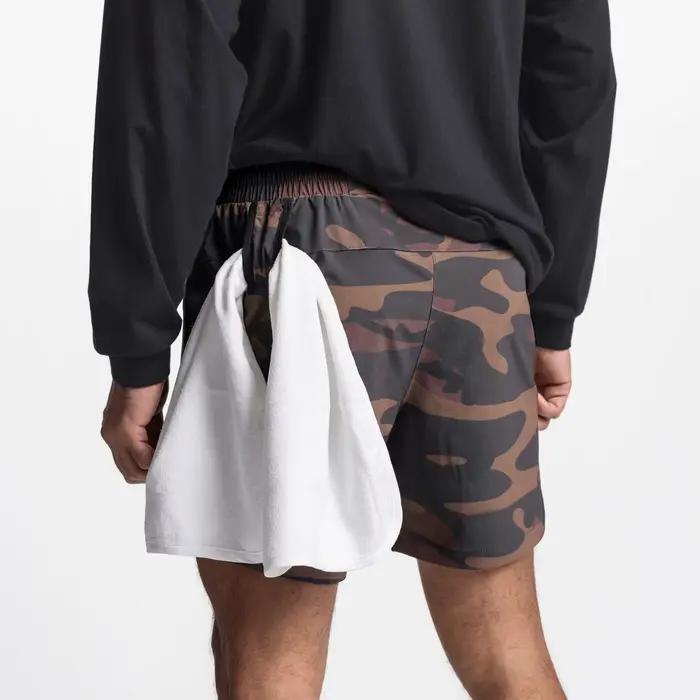 Short de course à séchage rapide pour hommes