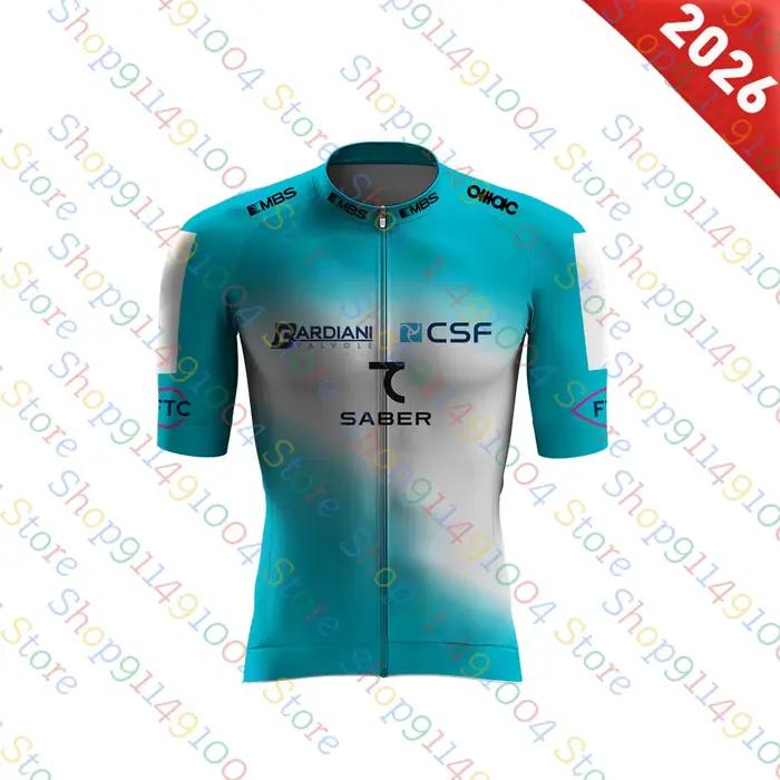 Ensemble de maillot de cyclisme Bardiani CSF Team 2026 pour hommes