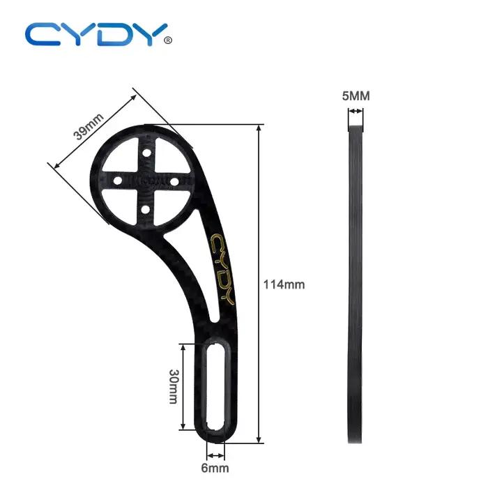 CYDY Garmin Mount Edge 130 200 520 ordinateur de vélo support en carbone