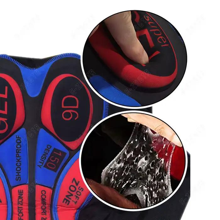 Coussin de Gel de cyclisme 9D pour hommes et femmes