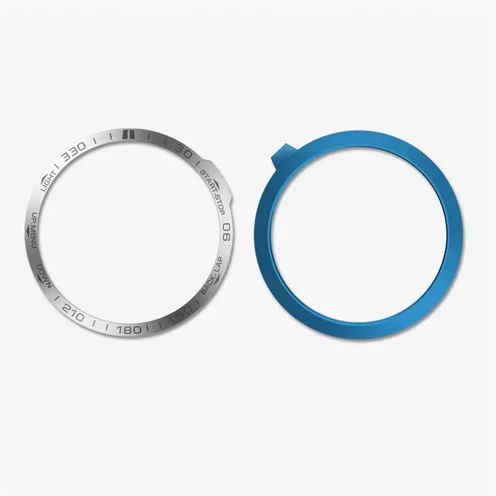 Lunette avec cadre métallique pour montre intelligente Garmin Fenix 7X 7 S 7 Pro