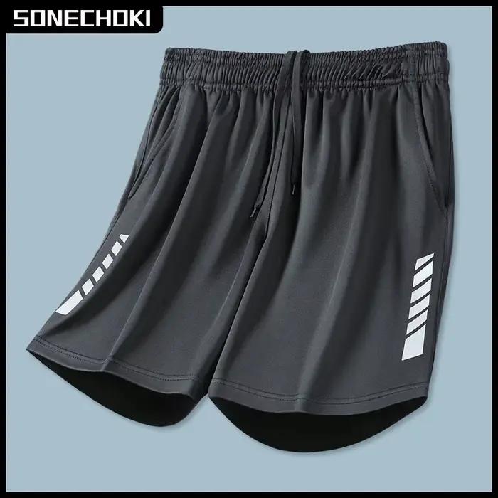 Nouveaux shorts de course noirs pour hommes