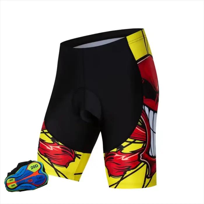 Pantalon de vélo rembourré en Gel 20D pour hommes