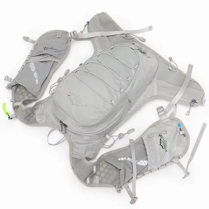 INOXTO-Sac à dos en émail pour la course, le cyclisme, la randonnée, le marathon en plein air, hydratation avec sac à eau de 1,5 l, 12l