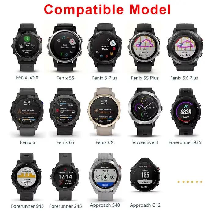 Station de chargement en métal pour Garmin Fenix 7 Vivoactive 3 4 4s