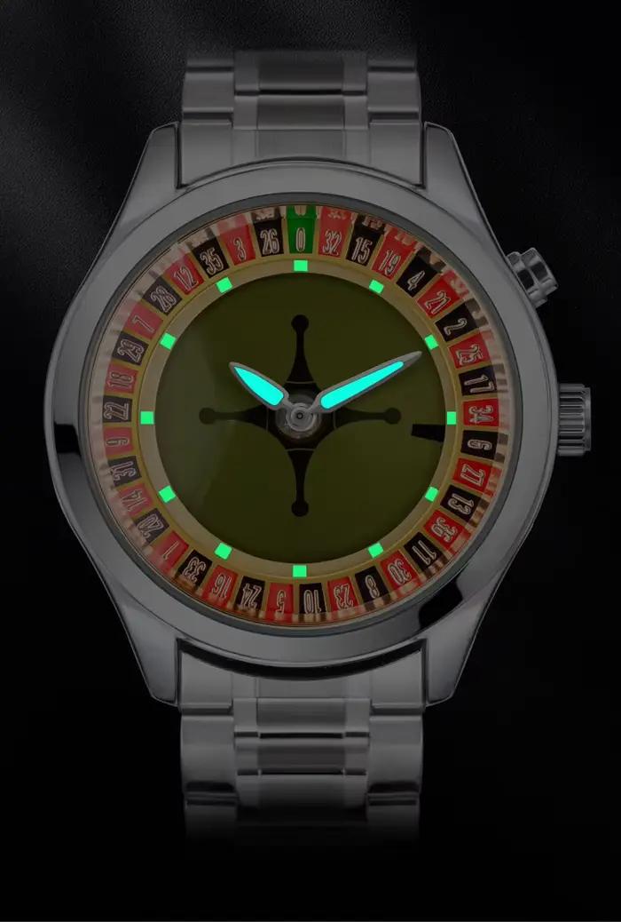 Montre de l'entertainment rotative pour les passionnés de montres