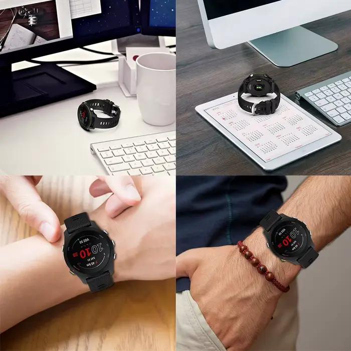 Bande et étui pour montre intelligente Garmin Forerunner 255 265