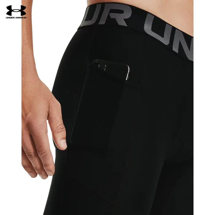 Under Armour HeatGear Original ®   Shorts de compression pour homme 3 pouces, anti-transpiration, ajustés, pour la course et la gym