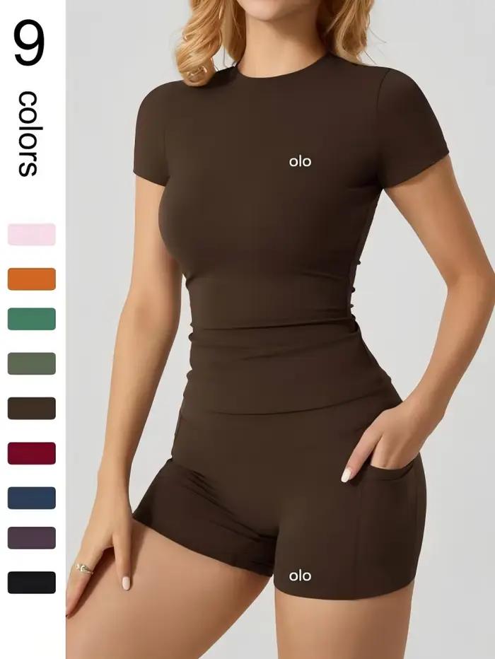 Nouvelle collection 2026 de vêtements de sport et de fitness - Haut moulant