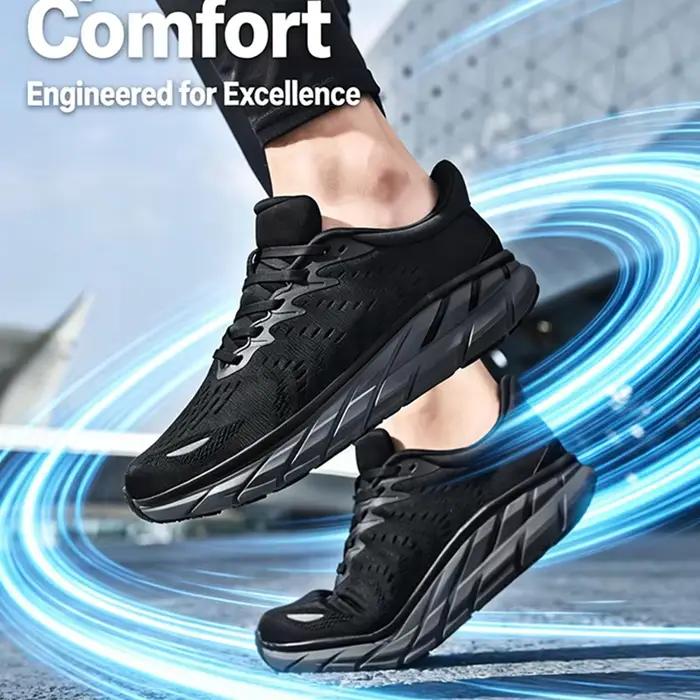 Chaussures de course et de marche sur route pour hommes | Confort maximal et rembourrage optimal | Durable et