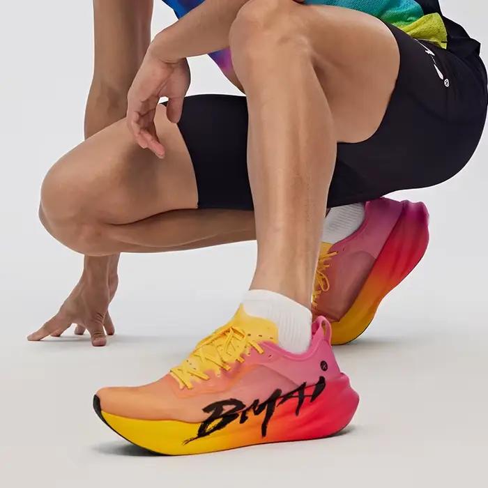 BMAI 42KM chaussures de course pour hommes femmes respirant Marathon
