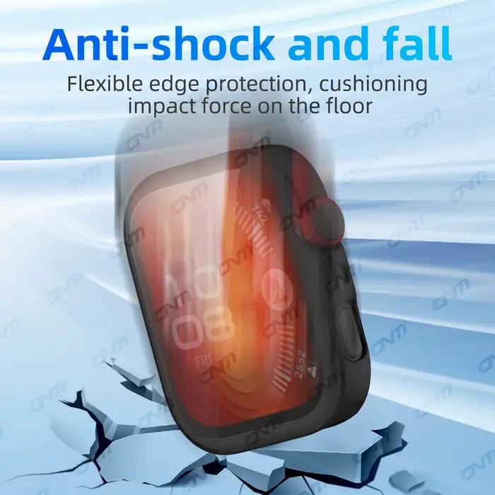 Coque à couverture complète en TPU pour Huawei Watch Fit 4 et Fit 4 Pro
