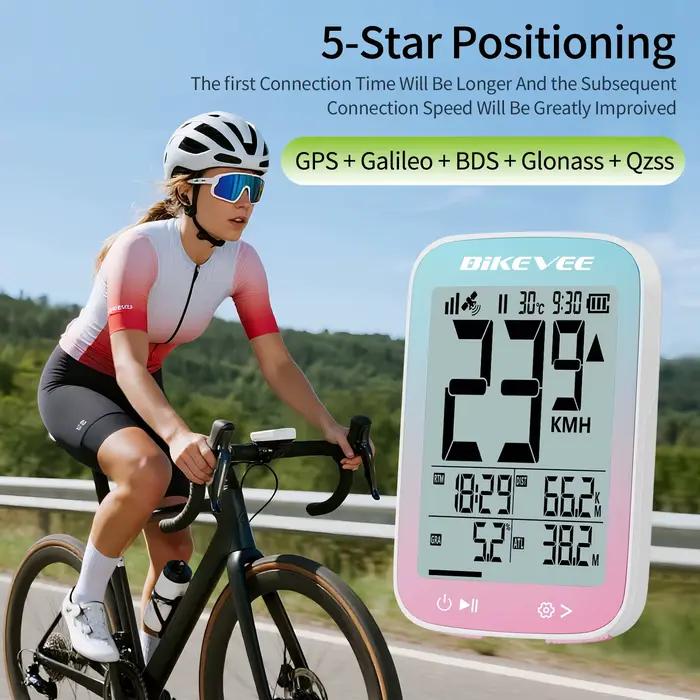 Ordinateur de vélo sans fil GPS
