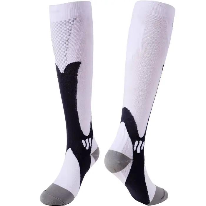 Chaussettes de Compression noires pour hommes et femmes