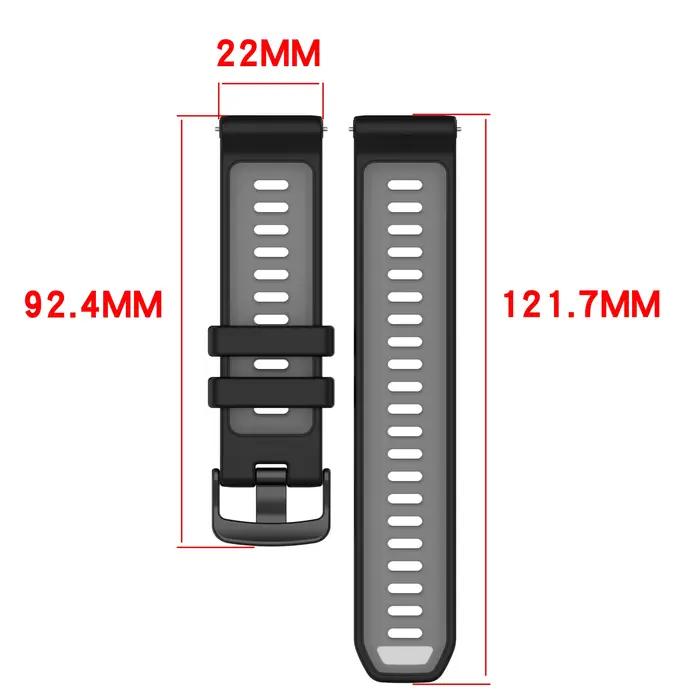 Bracelet en Silicone officiel pour Garmin Forerunner 970 955 945 935 745