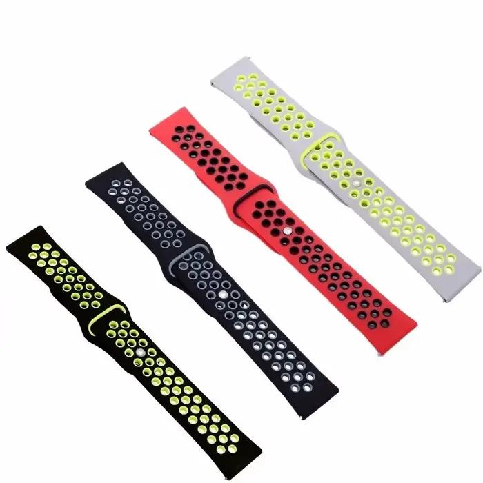 Bracelet de montre intelligent en silicone pour COROS Apex 42mm 46mm Apex 2 Pro et COROS Pace 3, 20/22mm, largeur de bande 12 14 16 mm, 13 couleurs disponibles, pour hommes et femmes, occasions spéciales et quotidiennes