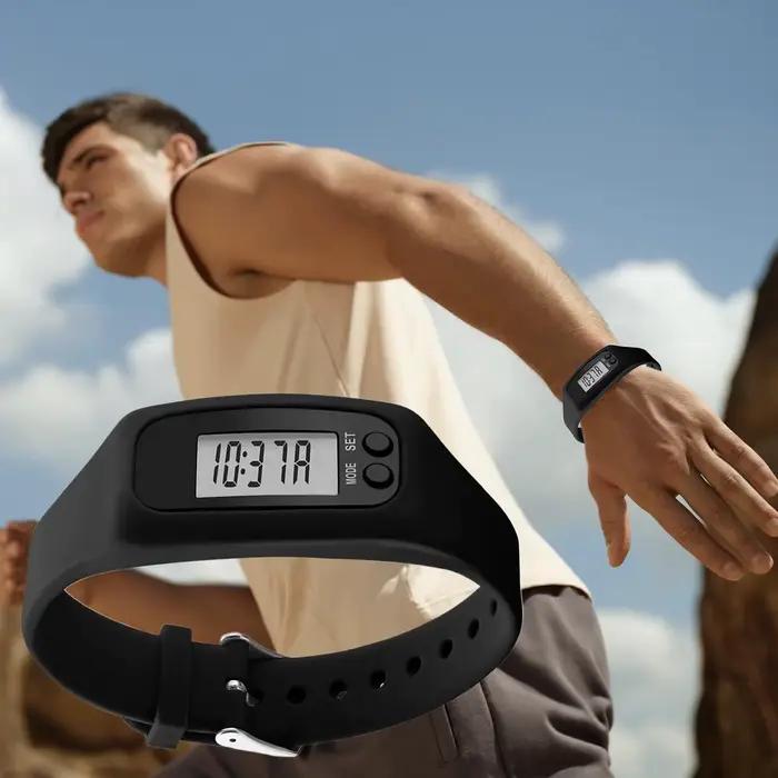 Bracelet podomètre avec écran LCD