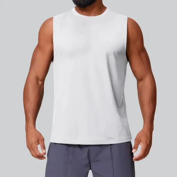 Débardeur de sport compressif sans manches pour homme – Idéal pour le fitness