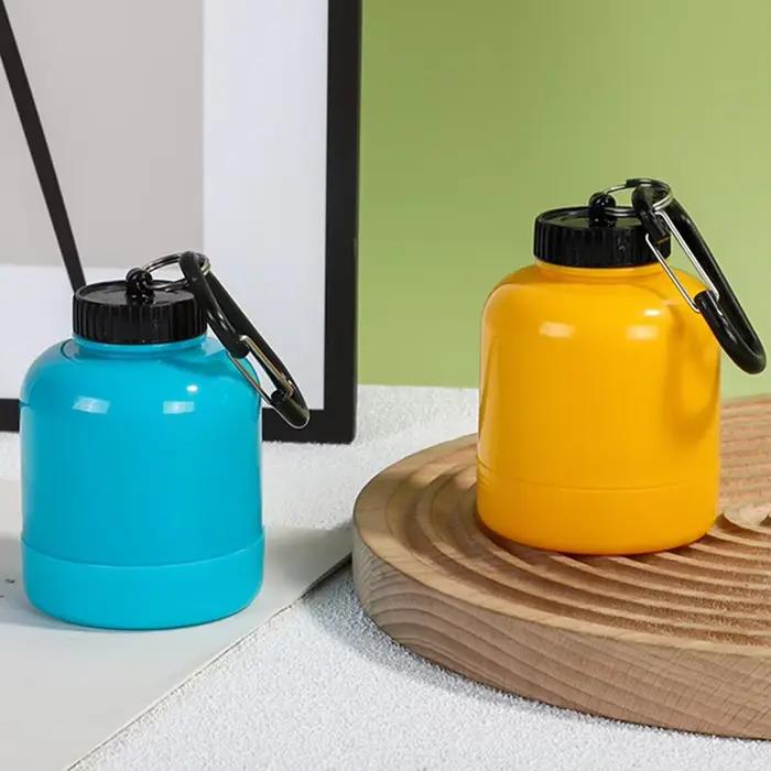 Bouteille de poudre de protéines Portable avec porte-clés de lactosérum