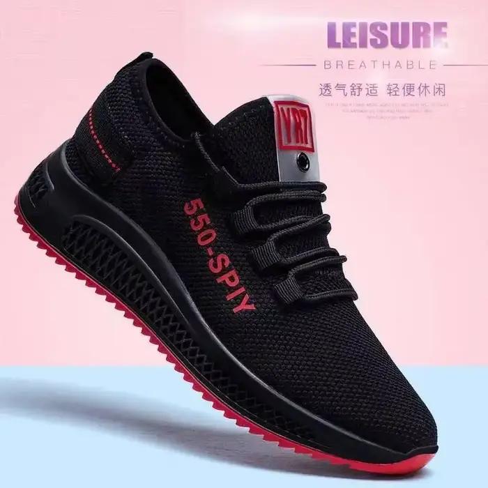 Chaussures de sport vulcanisées pour femme 2026 – Baskets respirantes en maille pour la marche et le jogging en extérieur