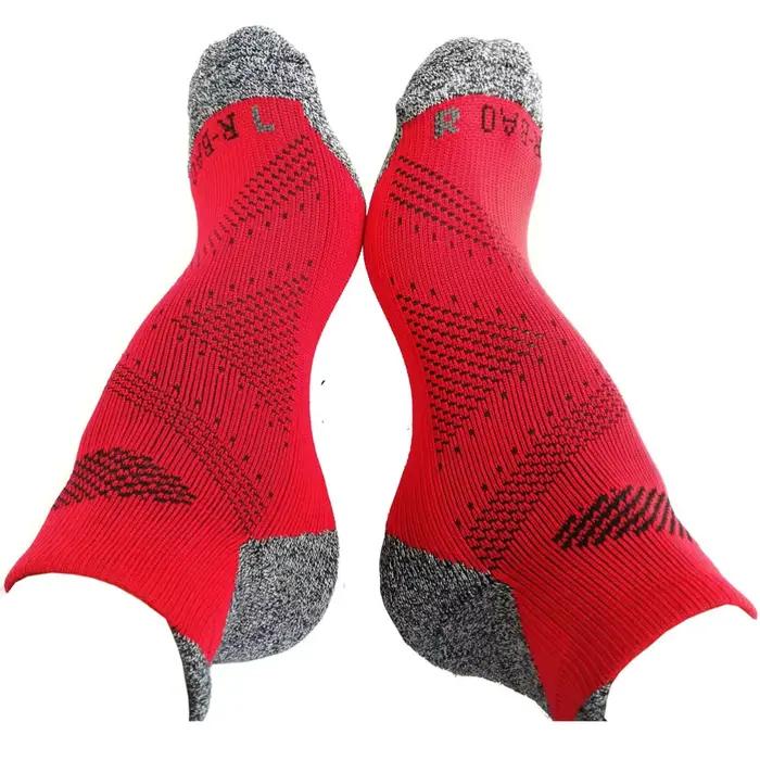 TRI séchage rapide Blister prévention Trail course Marathon chaussettes Sports de plein air cheville chaussette hommes