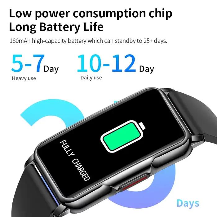 Bluetooth connecté téléphone montre intelligente femmes hommes musique Fitness sport Bracelet moniteur de sommeil homme
