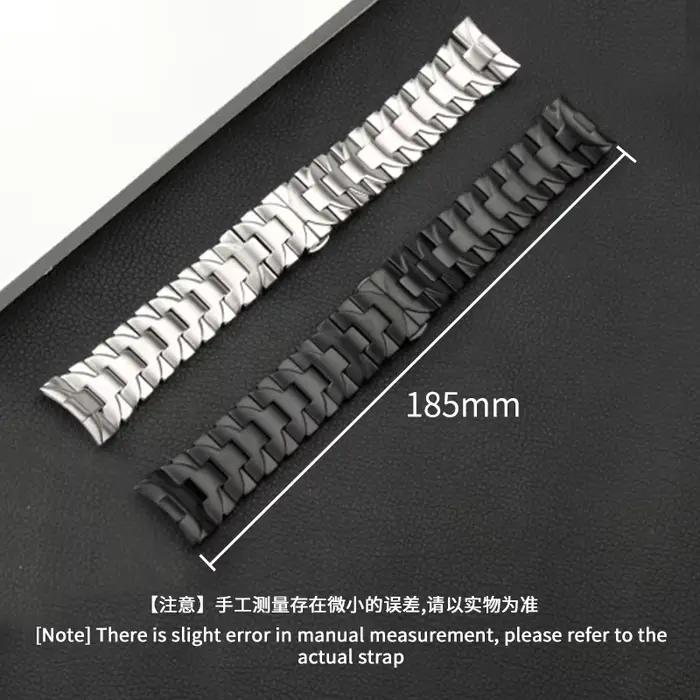 Bracelet de montre résistant aux rayures en acier inoxydable de haute qualité