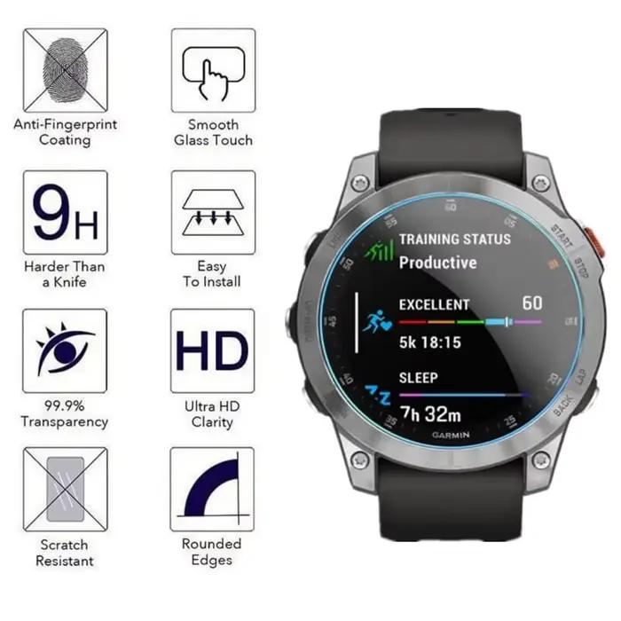 Protecteur d'écran pour montre intelligente Garmin Epix Gen 2/Epix Pro Gen 2