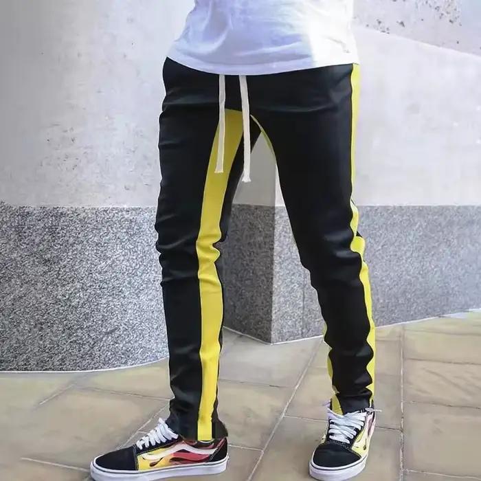 Pantalon de Jogging pour hommes, vêtements de Sport, Fitness, bas de survêtement, pantalon de survêtement slim, noir, vêtements de Sport pour hommes