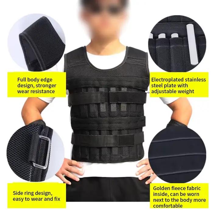 Veste d'entraînement de boxe à chargement réglable