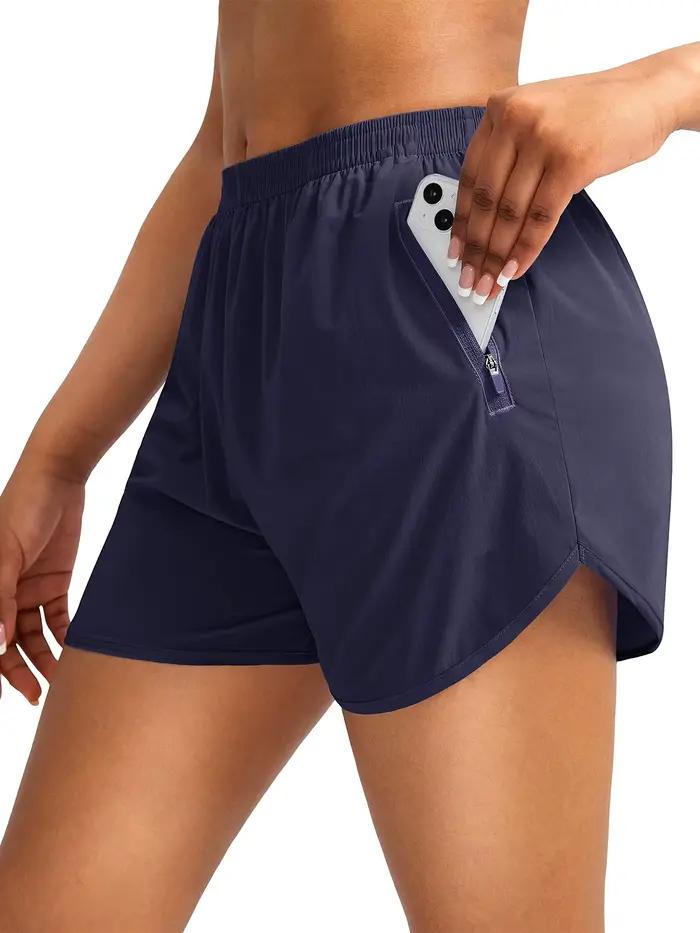 Short de course 2 en 1 pour femme