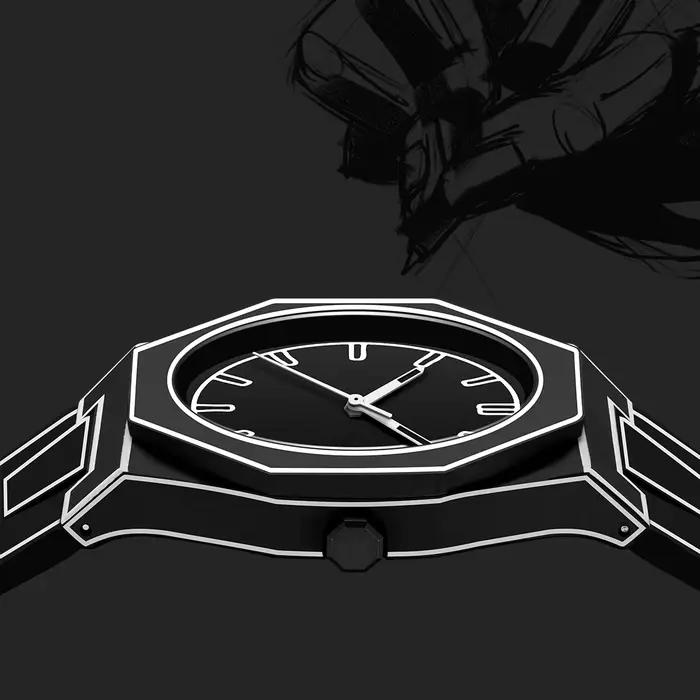 Moderne minimaliste croquis créatif sport et loisirs montre Design