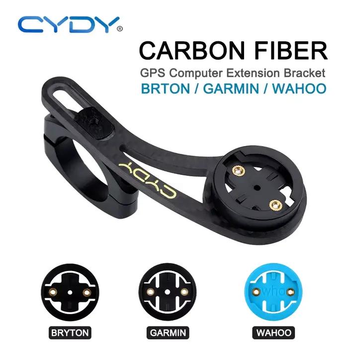 CYDY Garmin Mount Edge 130 200 520 ordinateur de vélo support en carbone