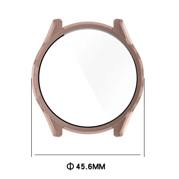 Verre trempé + étui pour Garmin Forerunner 165 PC protecteur d'écran dur housse de protection pare-chocs tout autour