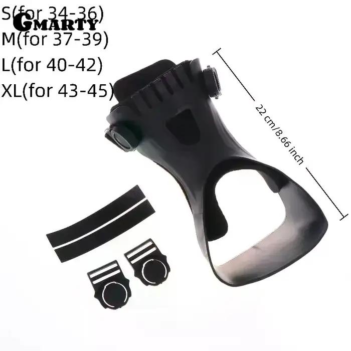 Orthèse de cheville pour pied tombant avec boucle réglable confortable pour la marche et la rééducation post-AVC