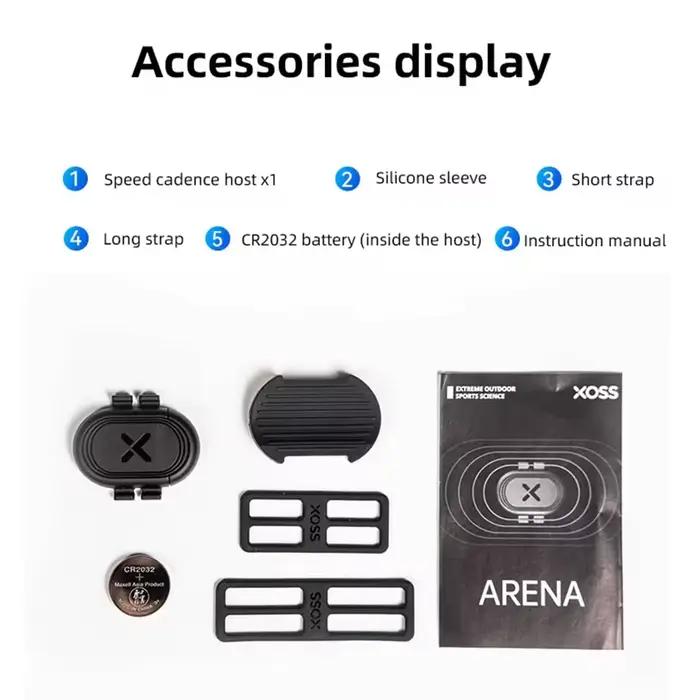 XOSS ARENA capteurs doubles de vitesse et de Cadence pour ordinateur de cyclisme compteur